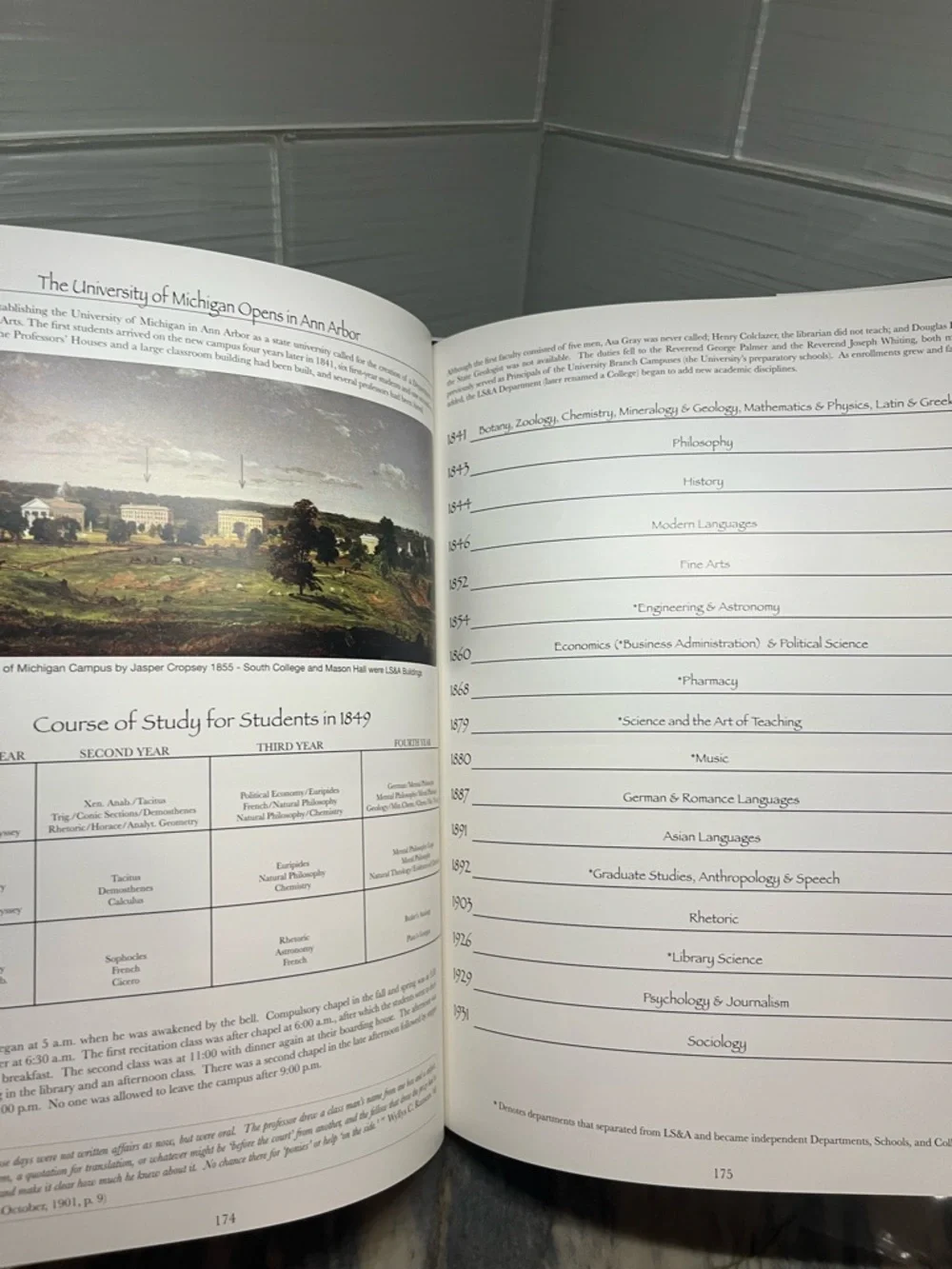 THE UNIVERSITY OF MICHIGAN: A PHOTOGRAPHIC SAGA – SIGNED AUTHOR Anne Duderstadt